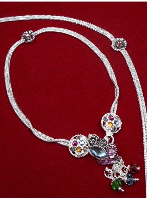 Oxidised Anklets